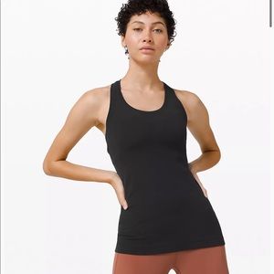 Lululemon cool racerback tank top nulu black